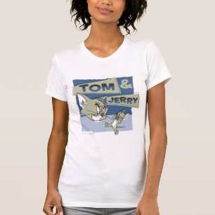 T-shirt Tom et Jerry Scarridey Mouse