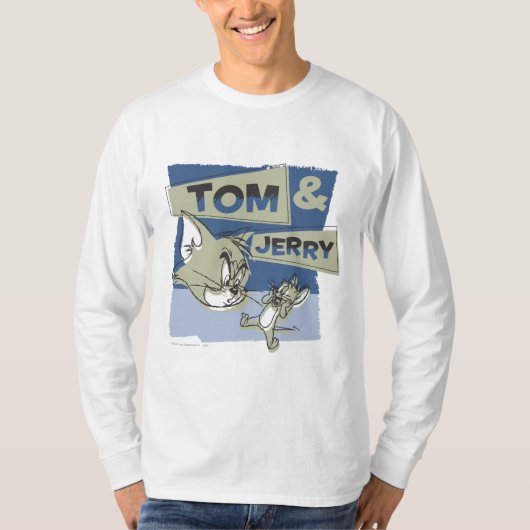 T-shirt Tom et Jerry Scarridey Mouse (Devant)