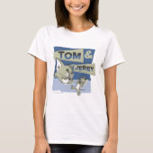 T-shirt Tom et Jerry Scarridey Mouse (Devant)