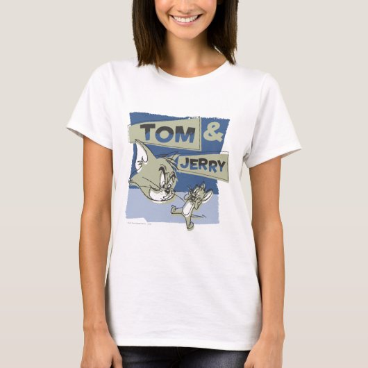 T-shirt Tom et Jerry Scarridey Mouse (Devant)