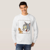 T-shirt Tom et Jerry Stamp (Devant entier)