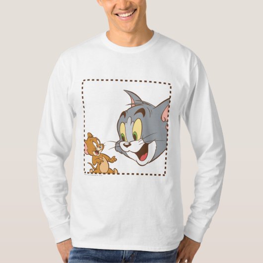 T-shirt Tom et Jerry Stamp (Devant)