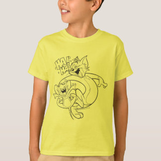 T-shirt Tom Et Jerry | Tom Et Jerry Rient
