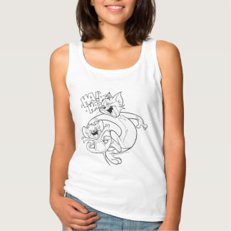 T-shirt Tom Et Jerry | Tom Et Jerry Rient