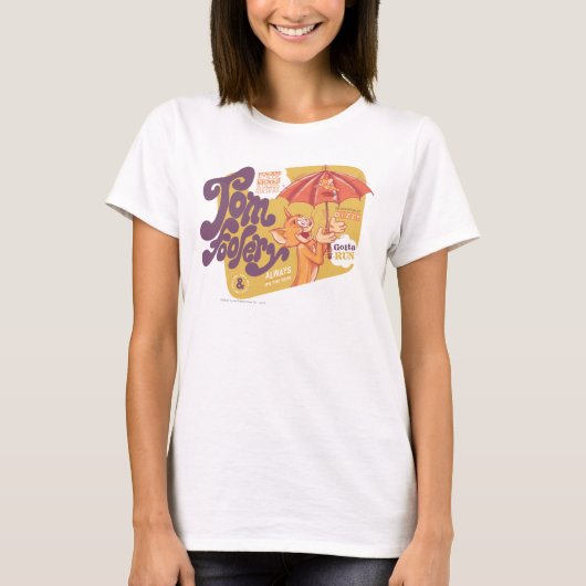 T-shirt Tom et Jerry Tom Foolery (Devant)