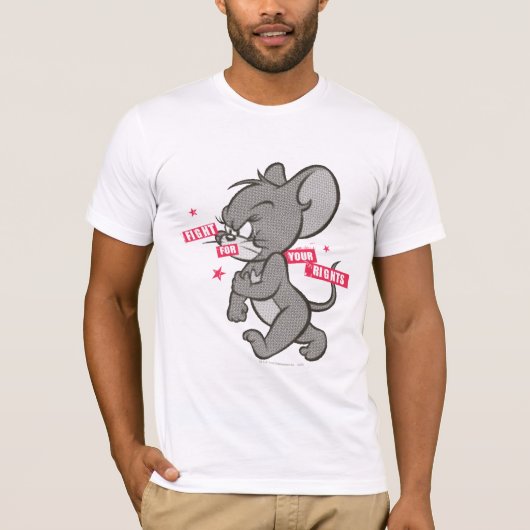 T-shirt Tom et Jerry Tough Mouse 3 (Devant)
