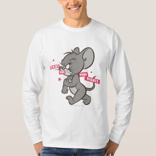 T-shirt Tom et Jerry Tough Mouse 3 (Devant)