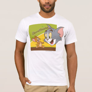 T-shirt Tom et logo de Jerry Hanna Barbera