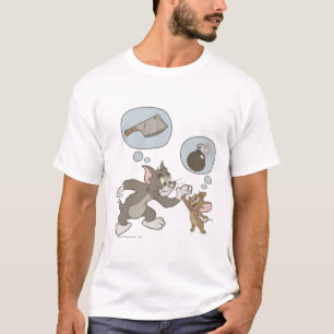 T-shirt Tom et pensées de mal de Jerry