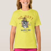 T-shirt Tom & Jerry Golfing "No Way" (Devant)