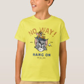 T-shirt Tom & Jerry Golfing "No Way" (Devant)