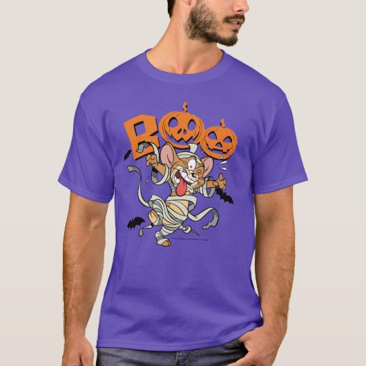 T-shirt Tom & Jerry | Jerry est si effrayant (Devant)