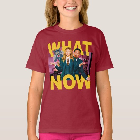 T-shirt Tom & Jerry With Kayla and Terrance - What Now (Devant)