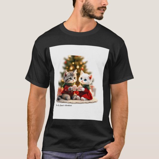 T-shirt Tom Luna Cozy Christmas Cocoa (Devant)