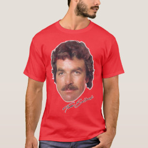 T-shirt Tom Selleck 80s Style Vintage Design esthétique