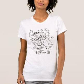T-shirt Tom Souris Tueur Tatouage 1