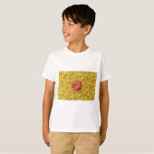 T-shirt Tomate aux pâtes fusilli (Devant entier)