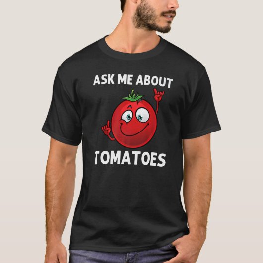 T-shirt Tomate cool Pour Hommes Femmes Jardinage Agricole (Devant)