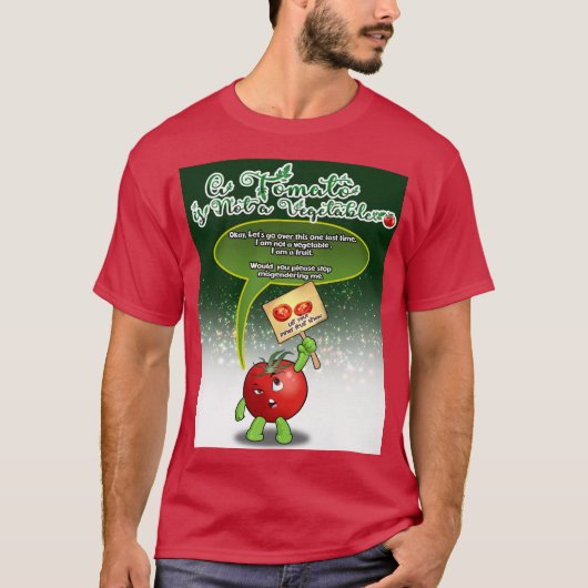 T-shirt Tomate faussée(version 1) (Devant)