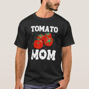 T-shirt Tomate Maman Fruit Vegetable Mère Jour Gardener
