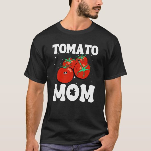 T-shirt Tomate Maman Fruit Vegetable Mère Jour Gardener (Devant)