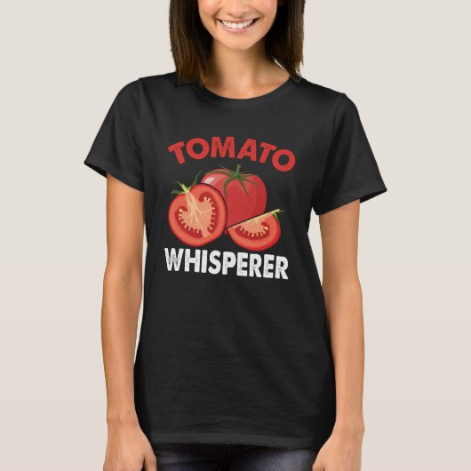 T-shirt Tomate Whisperer I Tomate (Devant)
