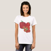 T-shirt Tomates rouges mûres (Devant entier)