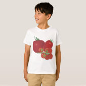 T-shirt Tomates rouges mûres (Devant entier)