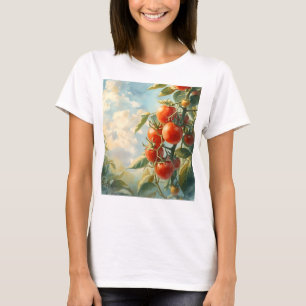 T-shirt Tomates vintages sur une vigne