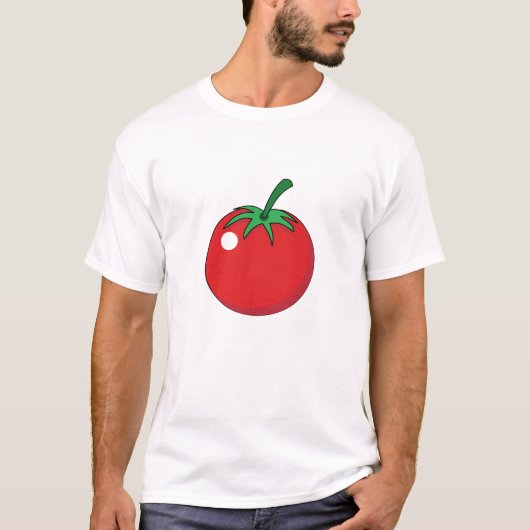T-shirt Tomato rouge (Devant)
