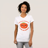 T-shirt Tomato tomate j'aime ta tomate (Devant entier)