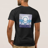 T-shirt Tombe des léopards (avec des crédits) (Dos)