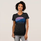 T-shirt Tombe nocturne en Alaska (Devant entier)