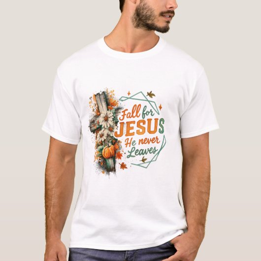 T-shirt Tombe Pour Jésus... (Devant)
