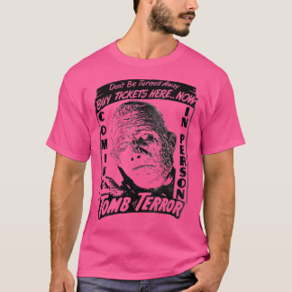 T-shirt Tombeau De La Terreur Vintage Horreur Esthétique