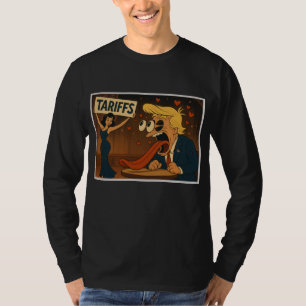 T-shirt Tomber amoureux des tarifs douaniers