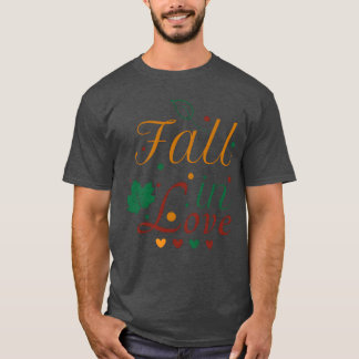 T-shirt Tomber dans l'amour drôle