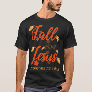 T-shirt Tomber pour Jésus