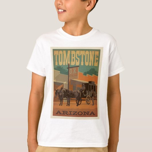 T-shirt Tombstone, Arizona (Devant)