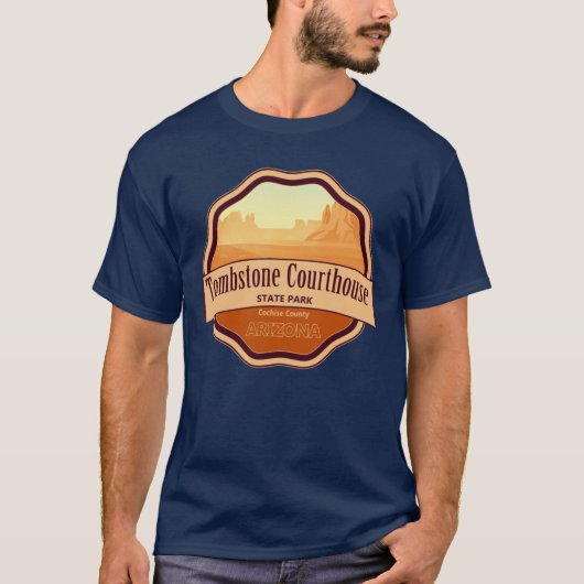 T-shirt Tombstone Courthouse State Park Comté de Cochise (Devant)
