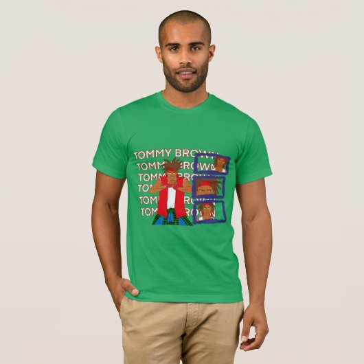 T-shirt Tommy Brown (Devant entier)