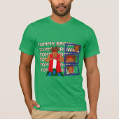 T-shirt Tommy Brown (Devant)