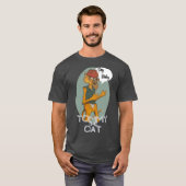 T-shirt Tommy le chat garçon drôle (Devant entier)
