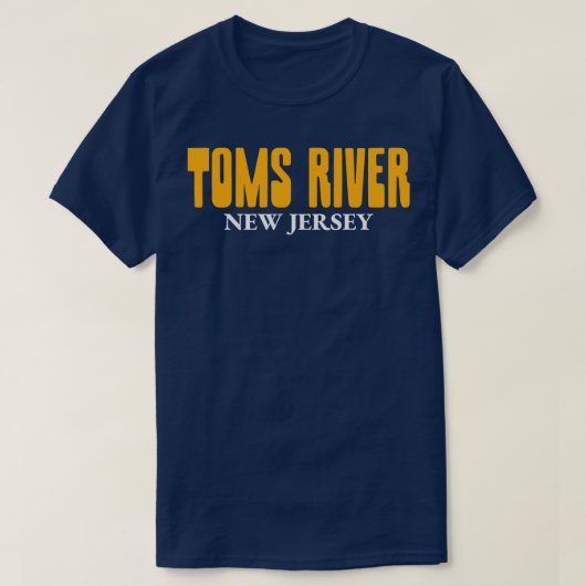 T-SHIRT TOMS RIVER 3 (Design devant)