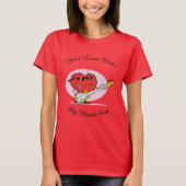 T-shirt Ton amour fait chanter mon coeur (Devant)