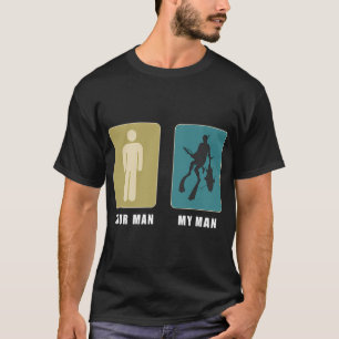 T-shirt Ton Homme Mon Homme Pêche Sous-Marine