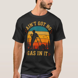 T-shirt Tondeuse à Gazon Drôle Sans Essence Humour de Jard