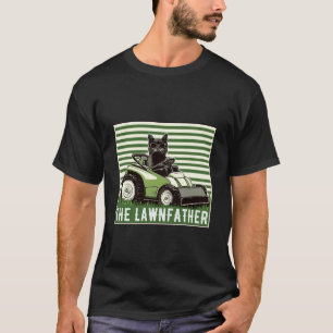 T-shirt Tondeuse à gazon pour chats Papa Lawnfather Hommes