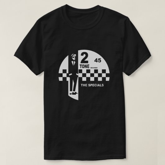 T-shirt Tone Records - Les Spécialités Ska Étiquette (Design devant)
