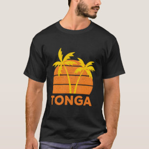 T-shirt Tonga Beach Tongan Vacances